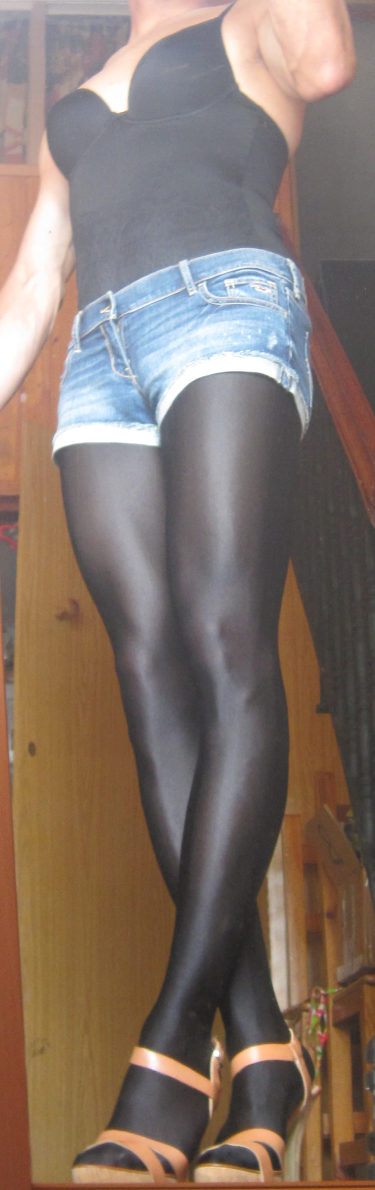 DaisyDukes with Fogal Rapallo tights